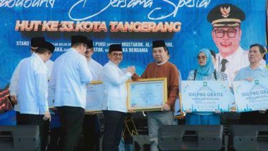 Puncak HUT Kota dan Berbagi, Sachrudin: 33 Tahun Buah Kolaborasi
