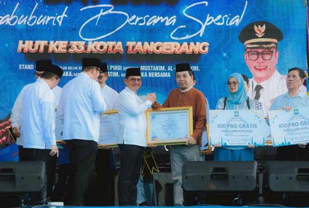 Puncak HUT Kota dan Berbagi, Sachrudin: 33 Tahun Buah Kolaborasi