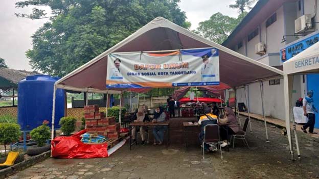 Pemkot Tangerang Jamin Kebutuhan Makan Warga Terdampak Banjir