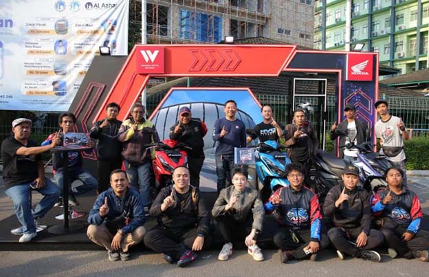 Komunitas Vario Jakarta Perkuat Eksistensi Lewat Aktivitas Positif