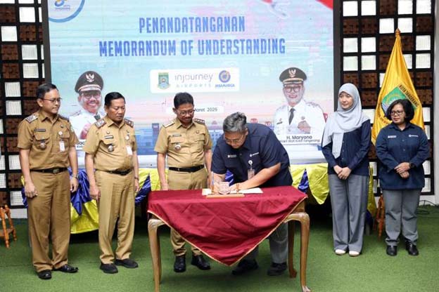 Mantapkan Visi Aerotropolis, Walikota Sachrudin Teken MoU