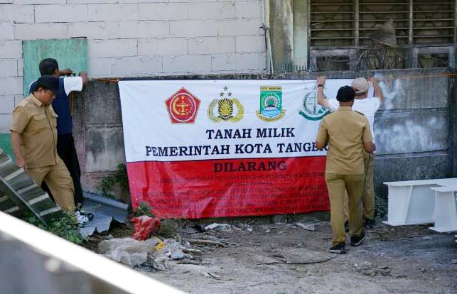 Pemkot Tangerang Amankan Lahan Aset Eks SDN Rawa Bokor