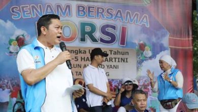 HUT ke-5 PORSI, Maryono: Terus Aktif Ajak Warga Berolahraga