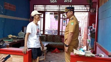 Kelurahan Larangan Selatan Monitor Progres Bedah Rumah Warga