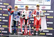 Aksi Pebalap Astra Honda Taklukkan Podium ARRC Sepang
