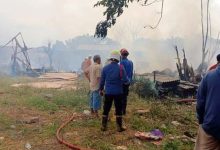 BPBD Kota Tangerang Tangani Kebakaran Limbah di Cibodas