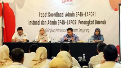 Diskominfo Kabupaten Tangerang Gelar Rakor Admin SP4N LAPOR
