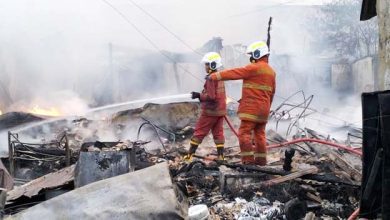 Puluhan Rumah di Komplek Asrama Polri Ciledug Ludes Terbakar