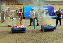 Bea Cukai Banten dan Kejaksaan Musnahkan Barang Ilegal Capai Rp34,81 Miliar