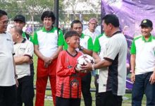 Buka Piala Bupati U-15, Maesyal Rasyid: Regenerasi Atlet Sepak Bola