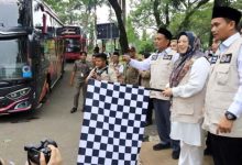 Wabup Tangerang Lepas 382 Jamaah Haji Kloter 15 JKB