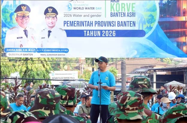 Korve Banten ASRI, Andra Soni Ajak Masyarakat ong Peduli Sampah