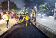 Dinas PUPR Kota Tangerang Perbaiki Akses Jalan Stasiun Kereta Api Poris