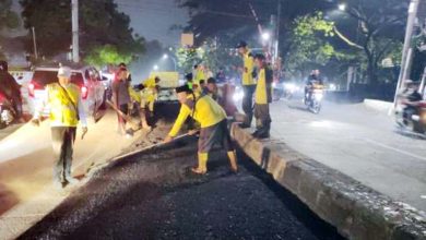Dinas PUPR Kota Tangerang Perbaiki Akses Jalan Stasiun Kereta Api Poris