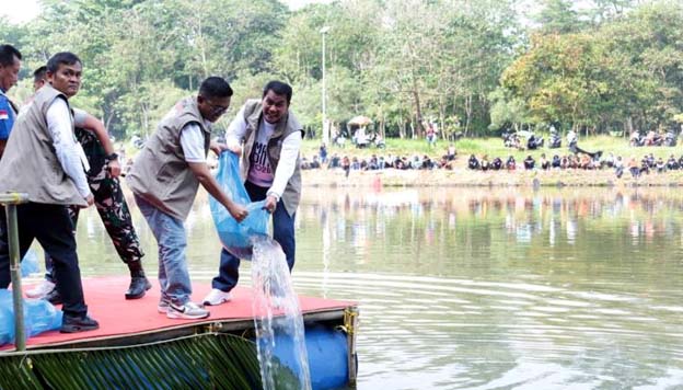 May Day 2026, Puluhan Ribu Buruh Tangerang Ikuti Mancing Bareng