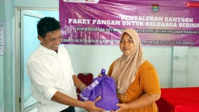 Pemkab Tangerang Salurkan Bantuan Pangan di 10 Desa Lokus Prioritas