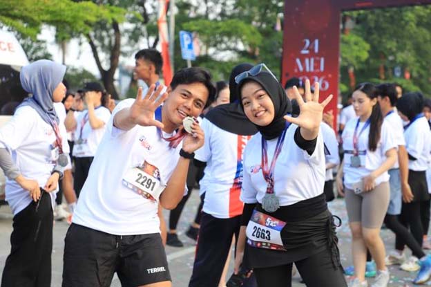 Ribuan Pelari Ramaikan Fun Run IMPACT Fest Kota Tangerang