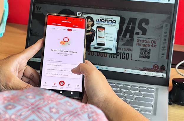 Info Pembelian Motor Honda Kini Cukup Lewat Aplikasi WANDA