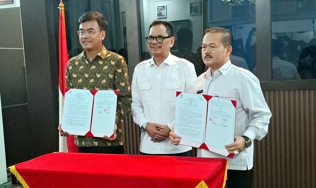 Perumdam Tirta Madani dan PT JDI Jalin Kerja Sama Air Bersih