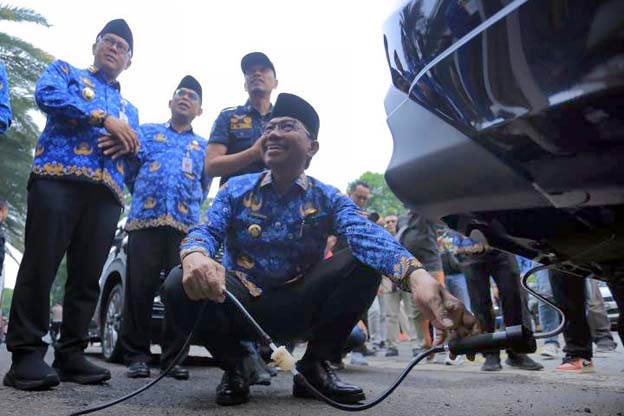Pemkot Tangerang Ajak Masyarakat Ikuti Uji Emisi Kendaraan Gratis