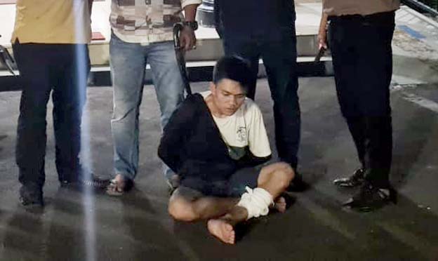 Unit Reskrim Polsek Karawaci Hadiahi Timah Panas Pelaku Curanmor