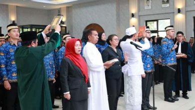 Bupati Tangerang Lantik 486 PNS Jabatan Fungsional Pemkab