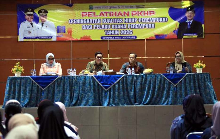 Hadirkan 1.300 Peserta, DP3AP2KB Kota Tangerang Dorong Kemandirian Ekonomi Lewat Pelatihan PKHP