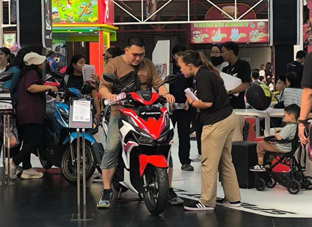 Penjualan Sepeda Motor Honda Tembus 6.500 Unit di JFK