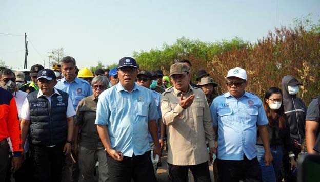 Maesyal Rasyid Dampingi Menteri LH Monitoring TPA Jatiwaringin