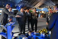Presiden Prabowo Tinjau Pameran HUT ke-80 Bhayangkara
