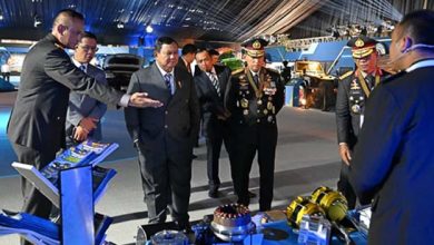 Presiden Prabowo Tinjau Pameran HUT ke-80 Bhayangkara
