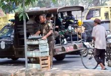 Satpol PP Kota Tangerang Tertibkan PKL di Jalan Satria Sudirman