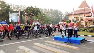 HUT ke-81 RI, Pemkot Tangerang Gelar Gowes Bareng Masyarakat
