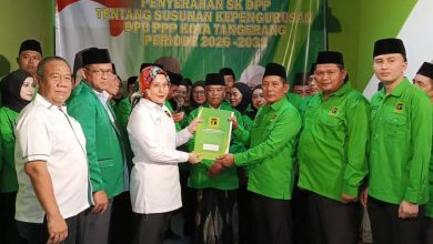 Terima SK Kepengurusan, Ketua DPC PPP Kota Tangerang: Kader Harus Tetap Solid