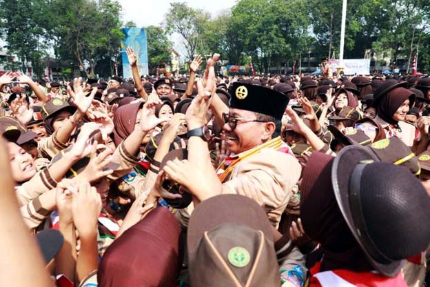 Hari Pramuka ke-65, Sachrudin: Bangun Generasi Muda