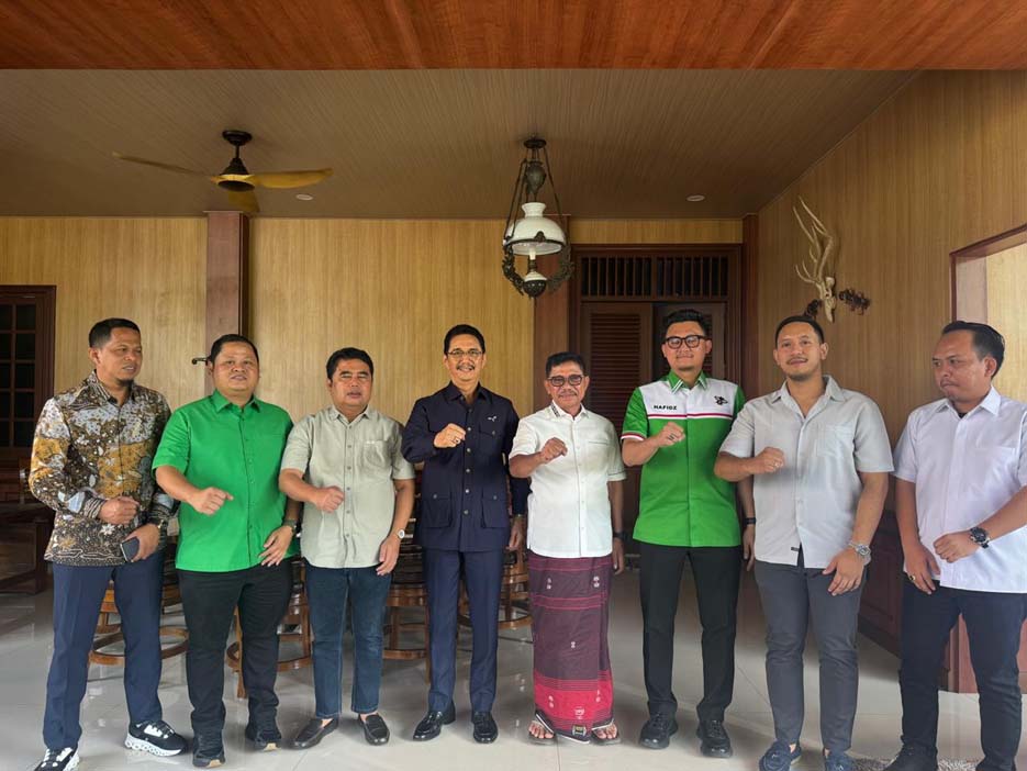 Pengurus Baru Parpol PKB Kota Tangerang Kunjungi Sachrudin