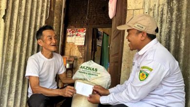 BAZNAS Banten Distribusikan Paket Gizi untuk 277 Lansia