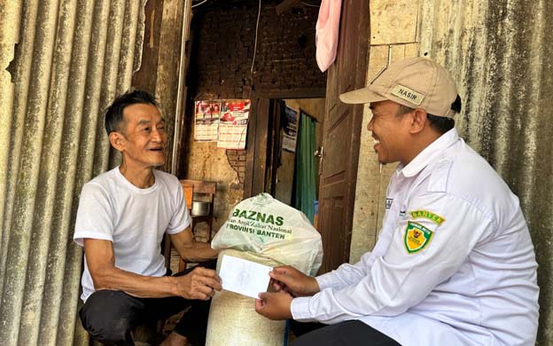 BAZNAS Banten Distribusikan Paket Gizi untuk 277 Lansia