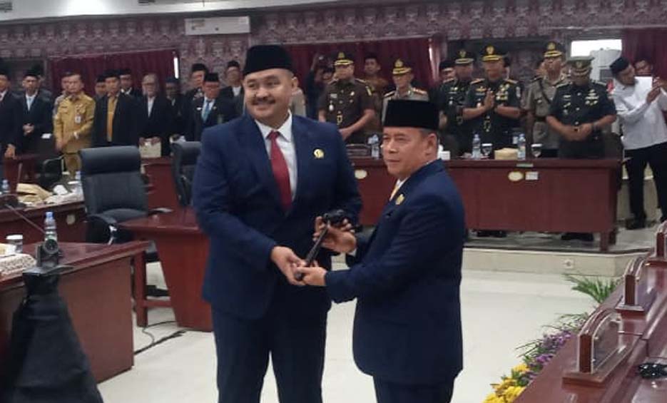 Saiful Milah Resmi Dilantik Sebagai Ketua DPRD Kota Tangerang