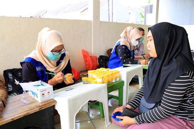 Dinkes Kabupaten Tangerang Lakukan Skrining TBC di Cisoka