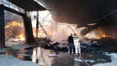 9 Gudang Ludes Terbakarsi si Jago Merah di Pergudangan Jatiuwung