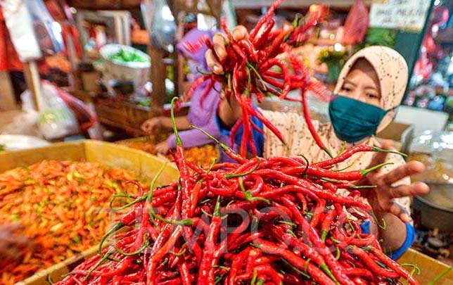 Harga Komoditas Cabai Melonjak di Kota Tangerang