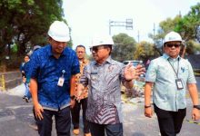 Walikota Tangerang Tinjau Proses Perbaikan Jalan Teuku Umar