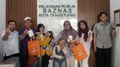 Baznas Kota Tangerang Salurkan Bantuan Alat Bantu Dengar